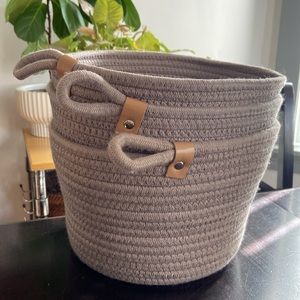 Rope Baskets - Set of 3